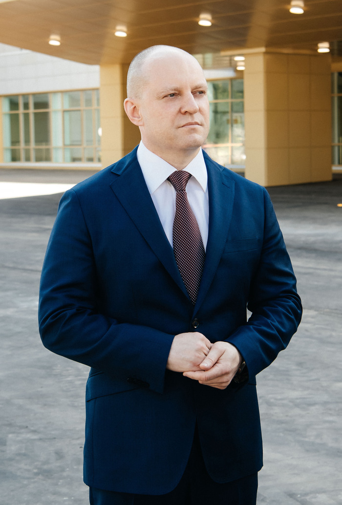глава Пушкинского округа Максим Красноцветов